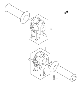 AN250 Рулевой переключатель