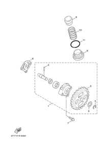 XC125 Масляный насос