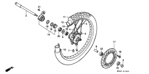 XRV650 Transom + tube