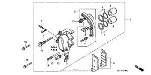 FSC600 Задний суппорт