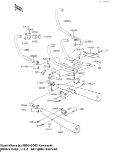 KZ700 Глушитель