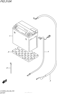 DL1000 (ABS) Аккумулятор