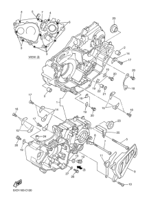  Картер двигателя