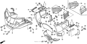 GL1500I Обтекатель