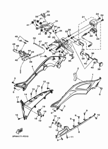 XP500 Боковые обтекатели 2
