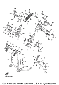 FJR1300AE Подножки