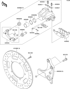  Задний тормоз
