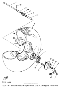 BW80T Переднее колесо