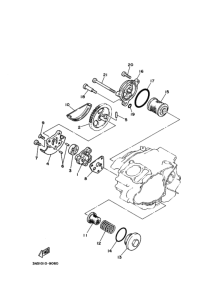 YD125S ｵｲﾙﾎﾟﾝﾌﾟ