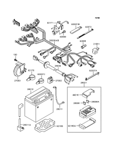 VN400 Электрика