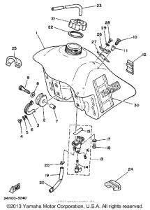 Топливный бак