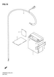 DR200 Аккумулятор