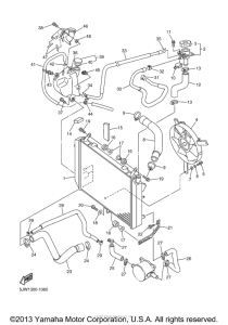 FJR1300 Радиатор и Патрубки