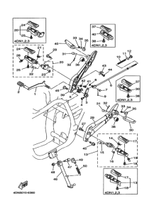 SRV250 ｽﾀﾝﾄﾞ. ﾌｰﾄﾚｽﾄ 1