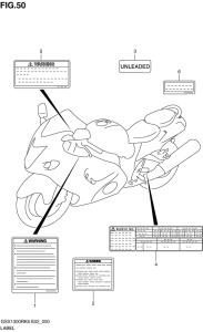 GSX1300R Honda mark