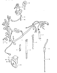 GSX400 Жгут проводов