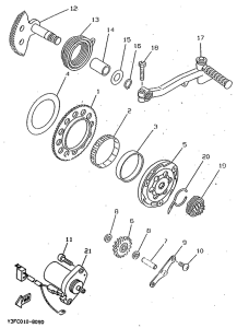 CW50RSP Стартер