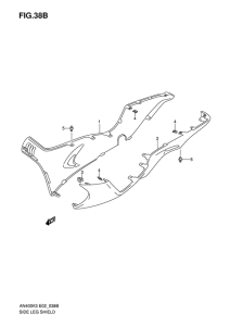 AN400 Side leg shield