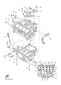 YZF-R6 Картер двигателя