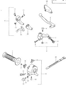 SP400 Left handle switch