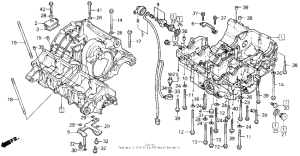  Картер двигателя