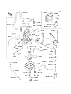 KX125 Carburetor(1 / 3)