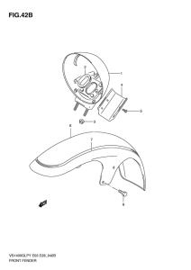 VS1400 Переднее крыло