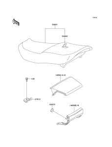 ZX600 Пружина