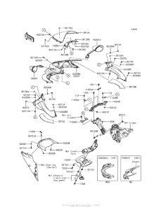 ZX1400 Cowling (Upper)