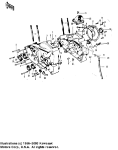  Картер двигателя