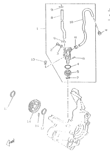 CW50RS Масляный насос