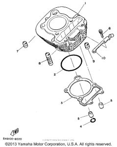 TW200DC Цилиндры