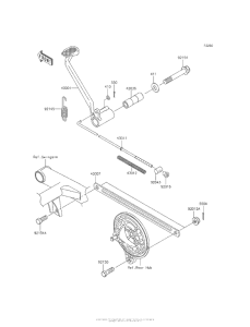 AN112 Педаль тормоза