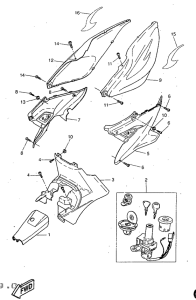 YQ50 Боковые обтекатели