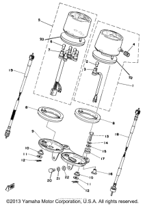 DT400D Спидометр-тахометр