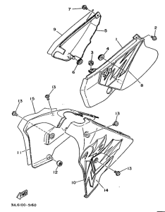 RT100G Боковые обтекатели