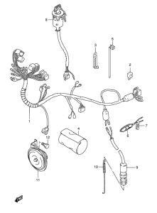 TS125 Жгут проводов