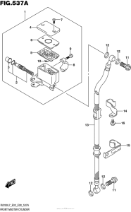RV200 Главный тормозной цилиндр