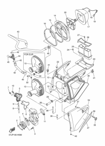 WR450F Впускная система