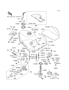 ZX1100 Tank fuel