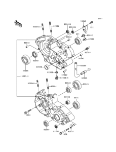  Картер двигателя