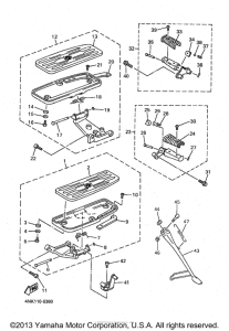 XVZ13AKC Подножки