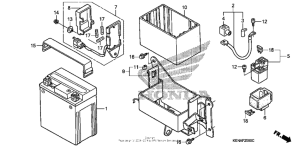 CMX250C Аккумулятор