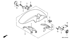  Переднее крыло