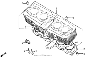 CB900 Цилиндры
