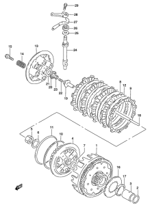 GZ250 Бендикс