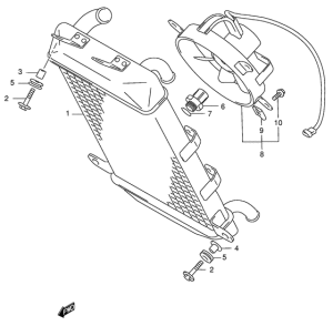AN400 Радиатор