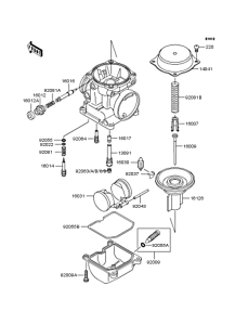 ZL400 キャブレターパーツ
