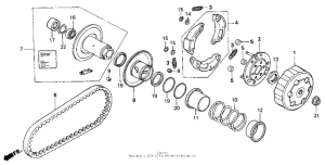 SA50P Вариатор