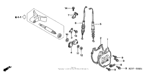 CR250R Exhaust valve ('05-'07)